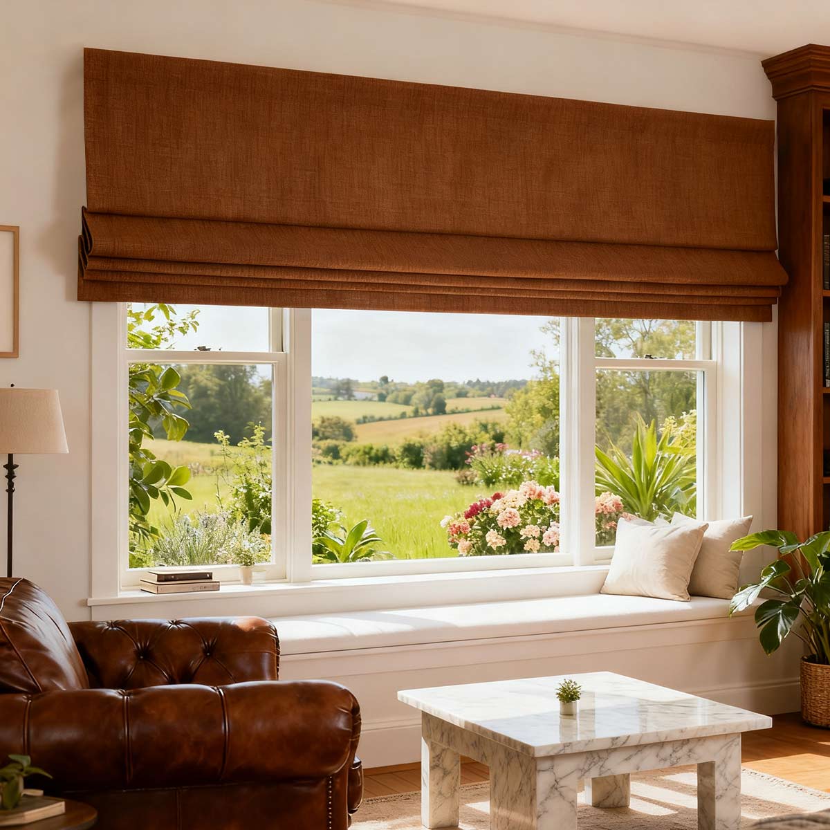 Curtainusa Customized Linen 100% Full Blackout Curtains Shades