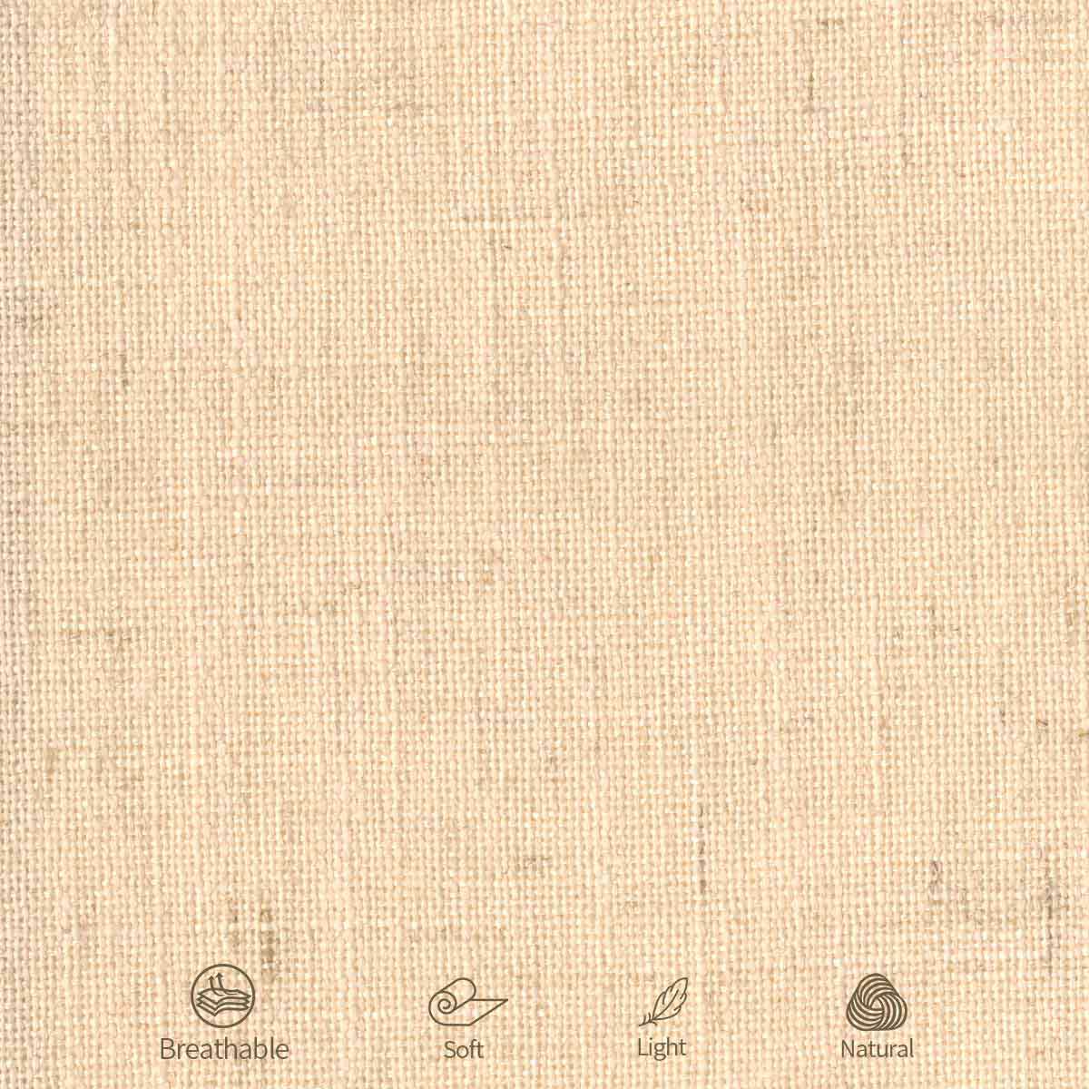 Curtainusa Customized Linen 100% Full Blackout Curtains Shades