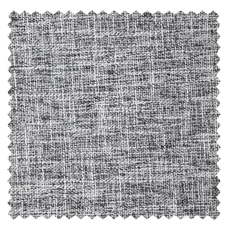 Curtainusa Custom Linen 100% Blackout Roman with Bamboo Texture