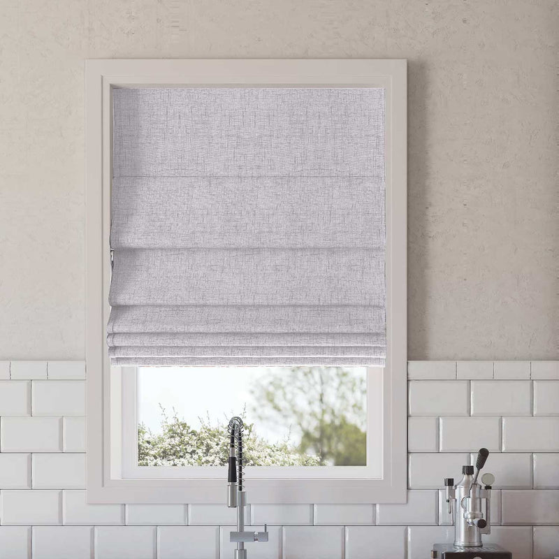 Curtainusa Custom Linen Curtains 100% Full Blackout Roman