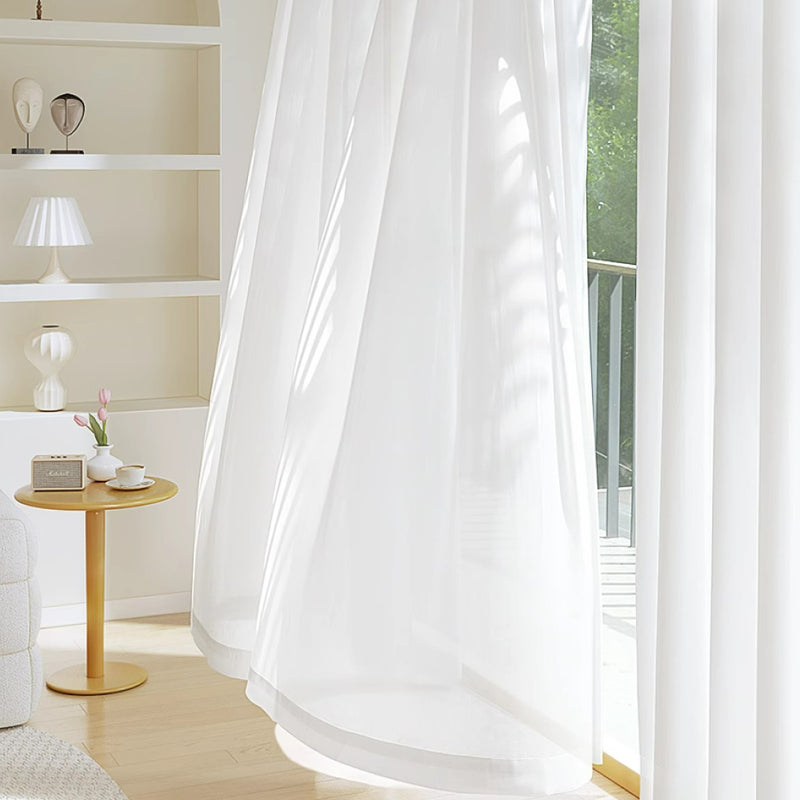 Curtainusa Custom Linen Semi-Opaque Sun Filtering Blinds Solar Shades Drapery