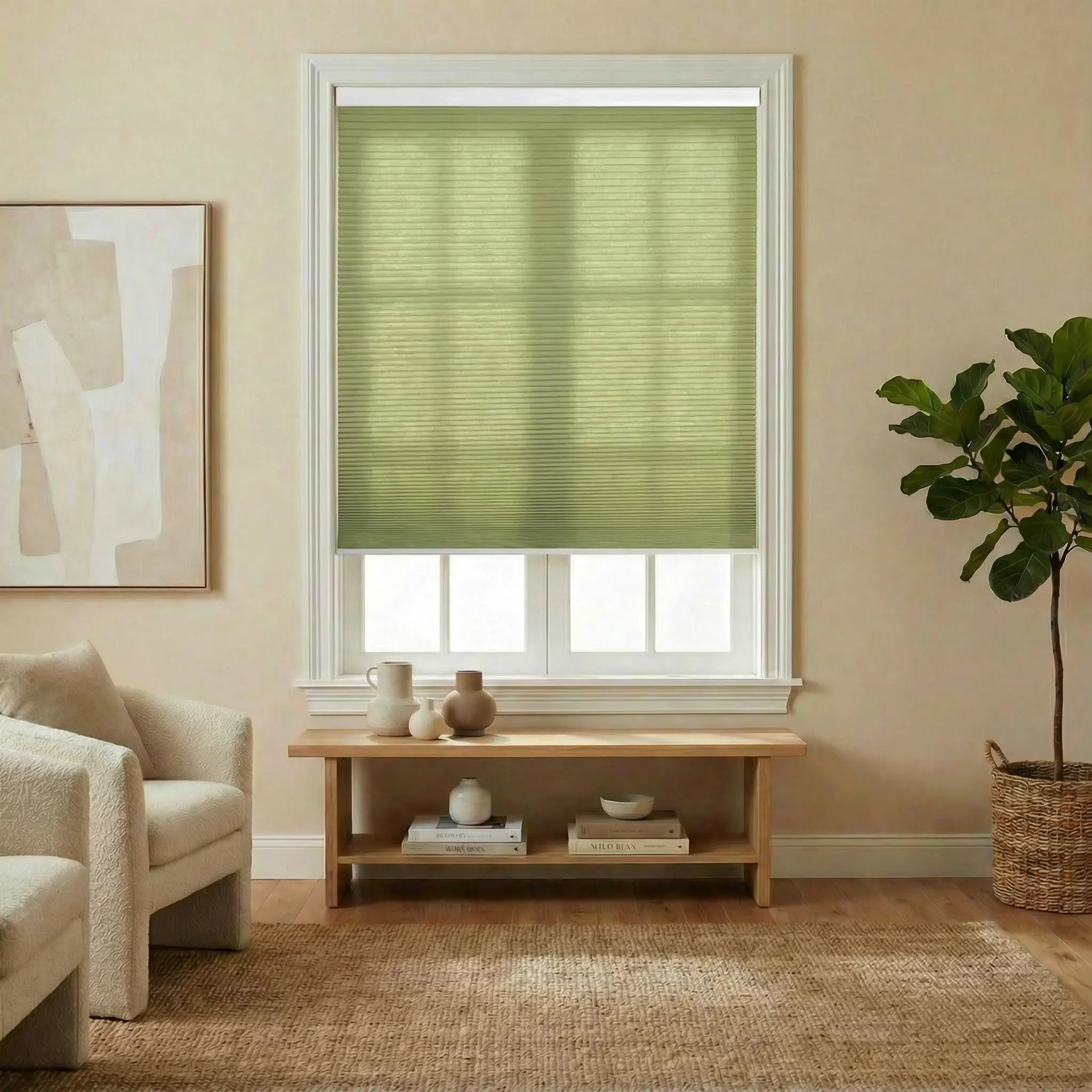 Made-to-Order 50% blackout Cellular Shades – Energy Saving Window Blinds for Any Room