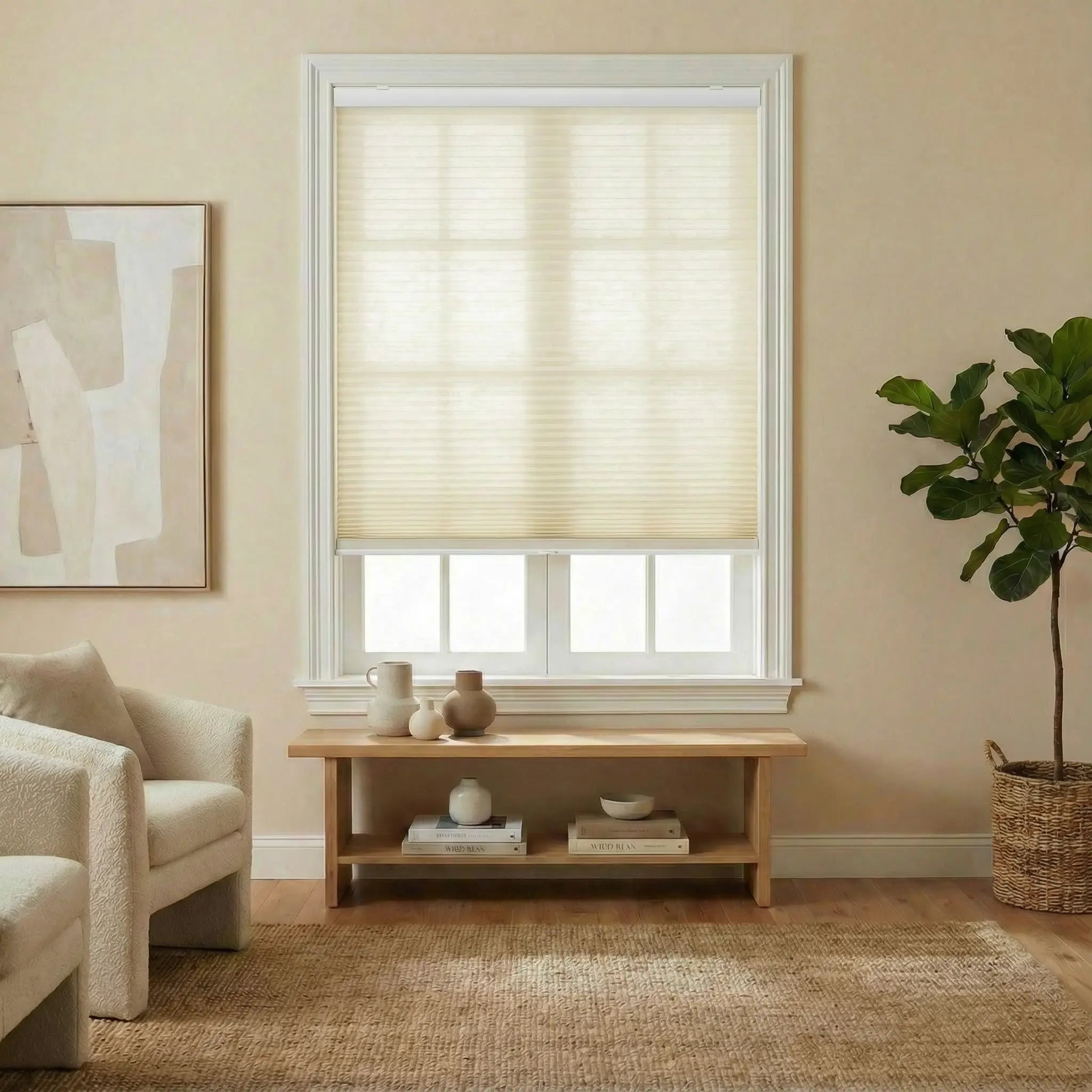 Made-to-Order 50% blackout Cellular Shades – Energy Saving Window Blinds for Any Room