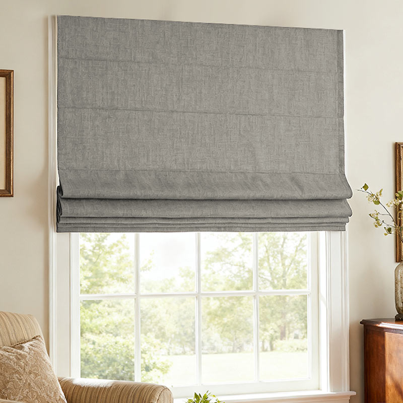 Curtainusa Customized Linen 100% Full Blackout Curtains Shades