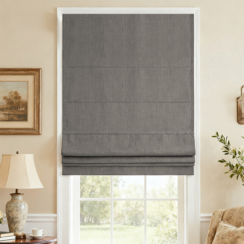 Curtainusa Customized Linen 100% Full Blackout Curtains Shades